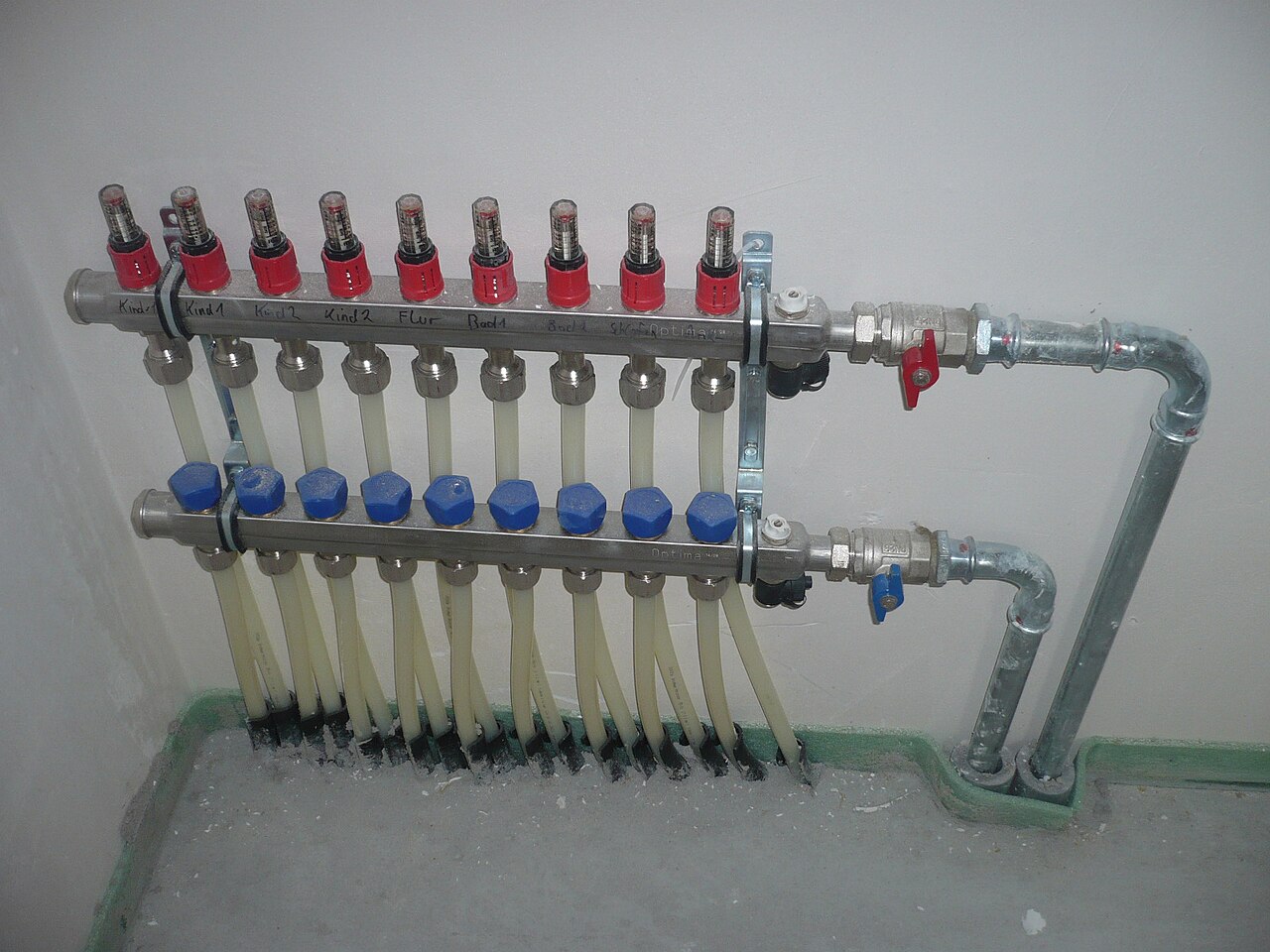 Distribuitor incalzire in pardoseala