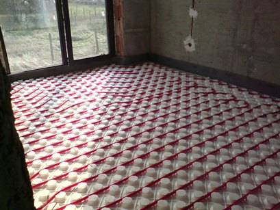 Proiect rezidential — circuite in pardoseala